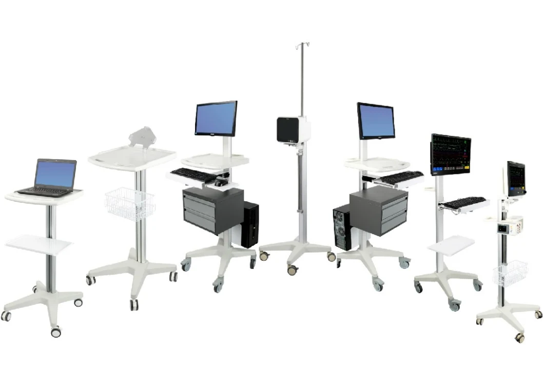 Medical Patient Monitor ECG Ventilator Trolley Carts