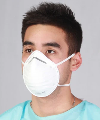 Sichere 3-lagige Einweg-Schutzmaske aus Vliesstoff für die medizinische Chirurgie