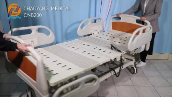 Krankenhausmöbel, elektrisches medizinisches Bett mit fünf Funktionen, Krankenhausbett